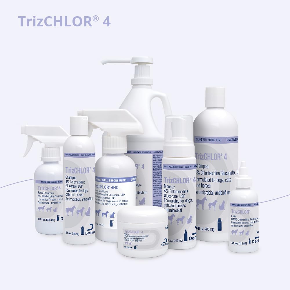 TrizCHLOR texture du spray visible pour une répartition légère et non grasse