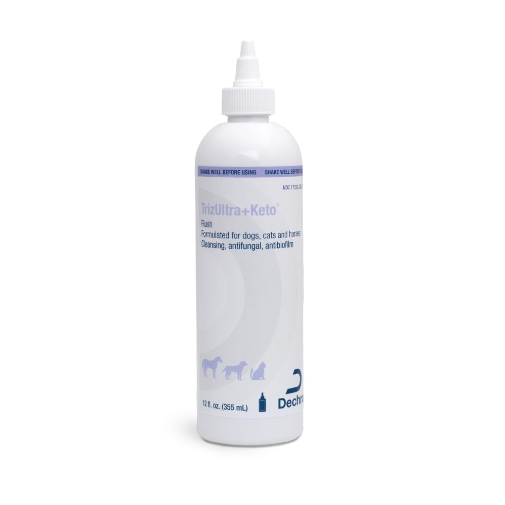 TrizULTRA + Keto vue frontale du flacon 12 fl oz vantant praticité