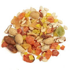 Tropical Carnival friandise en usage par un perroquet stimulant l'activité