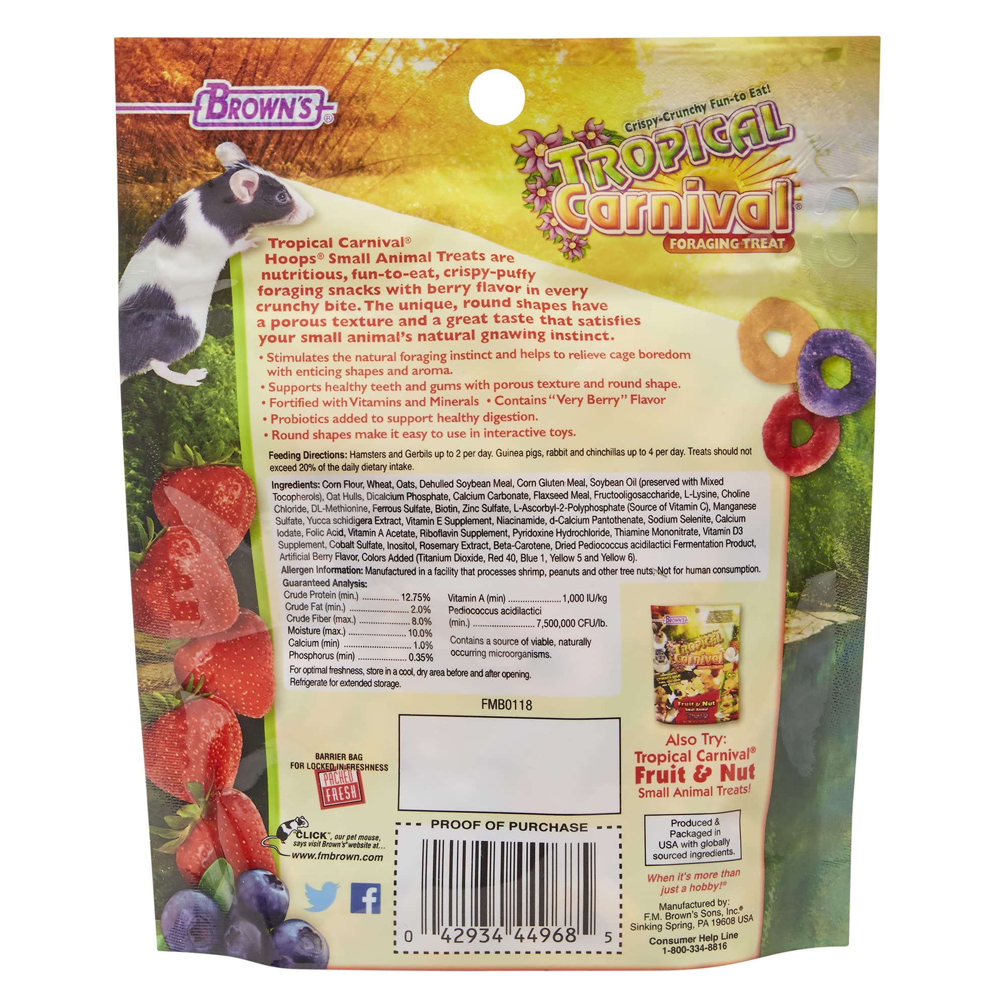 Tropical Carnival gros plan sur texture poreuse favorisant l'usure dentaire
