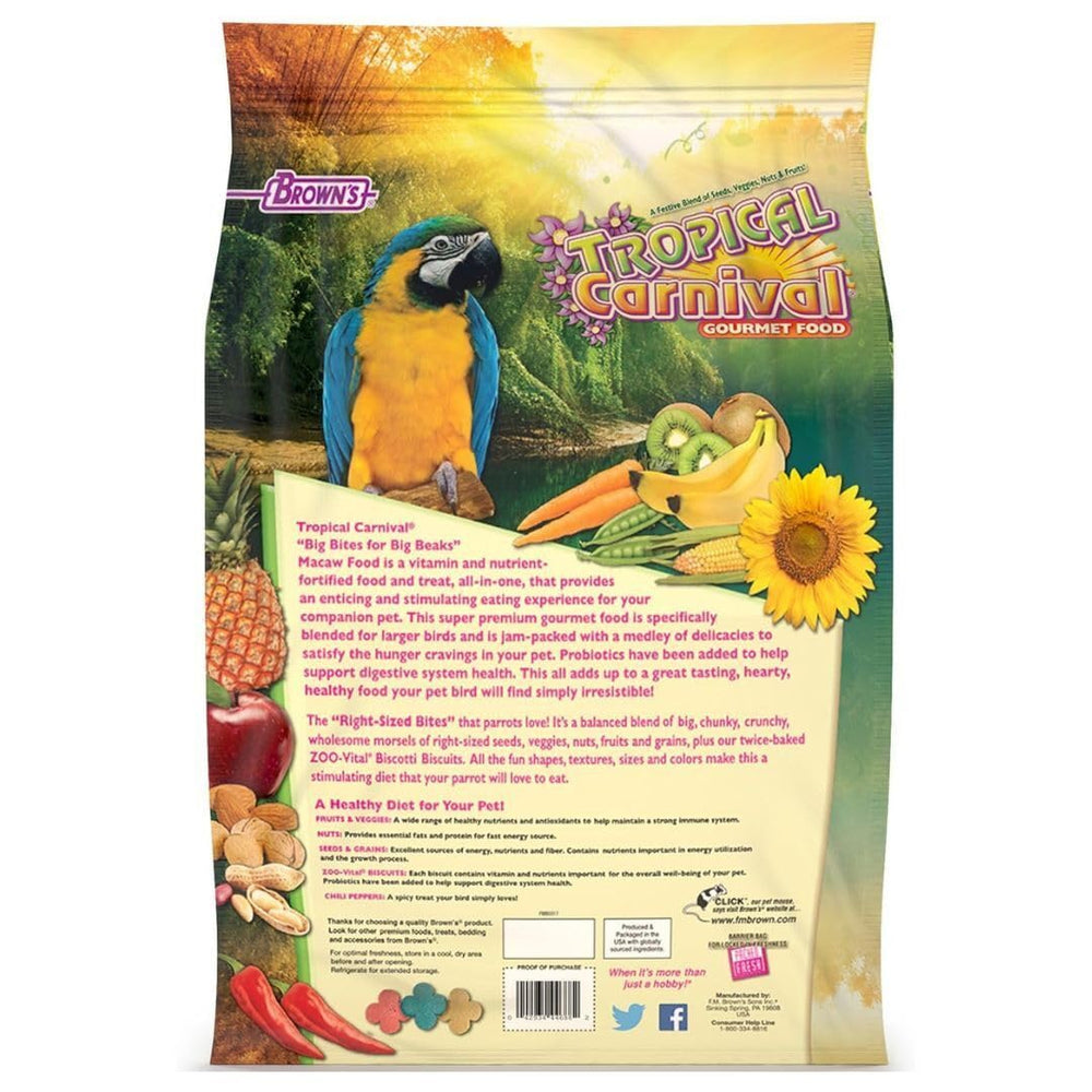 Tropical Carnival texture du mélange avec gros morceaux pour stimulation orale