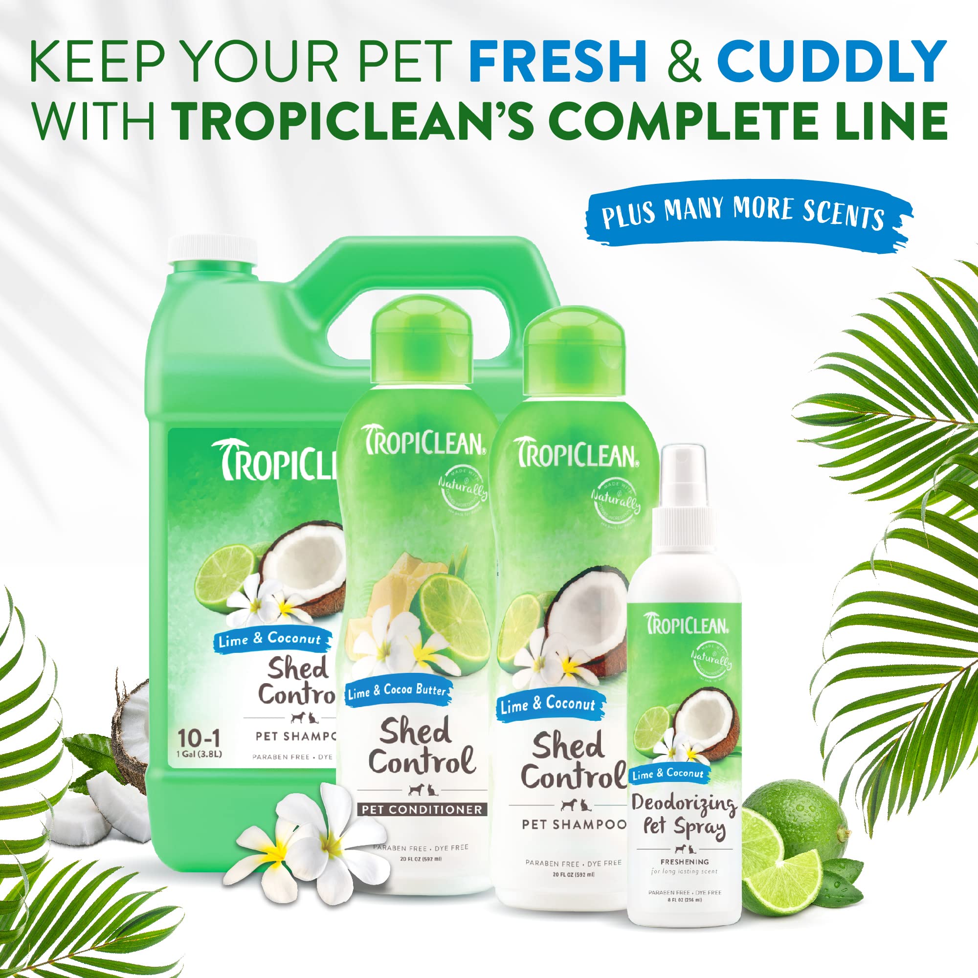 TropiClean chien et chat ensemble après soin, illustre sécurité et polyvalence