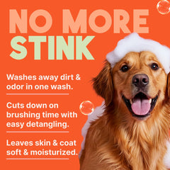 TropiClean chien lavage en usage réduit les nœuds rapidement