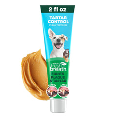 tropiclean emballage avant montrant le tube et informations produit bénéfice fraîcheur