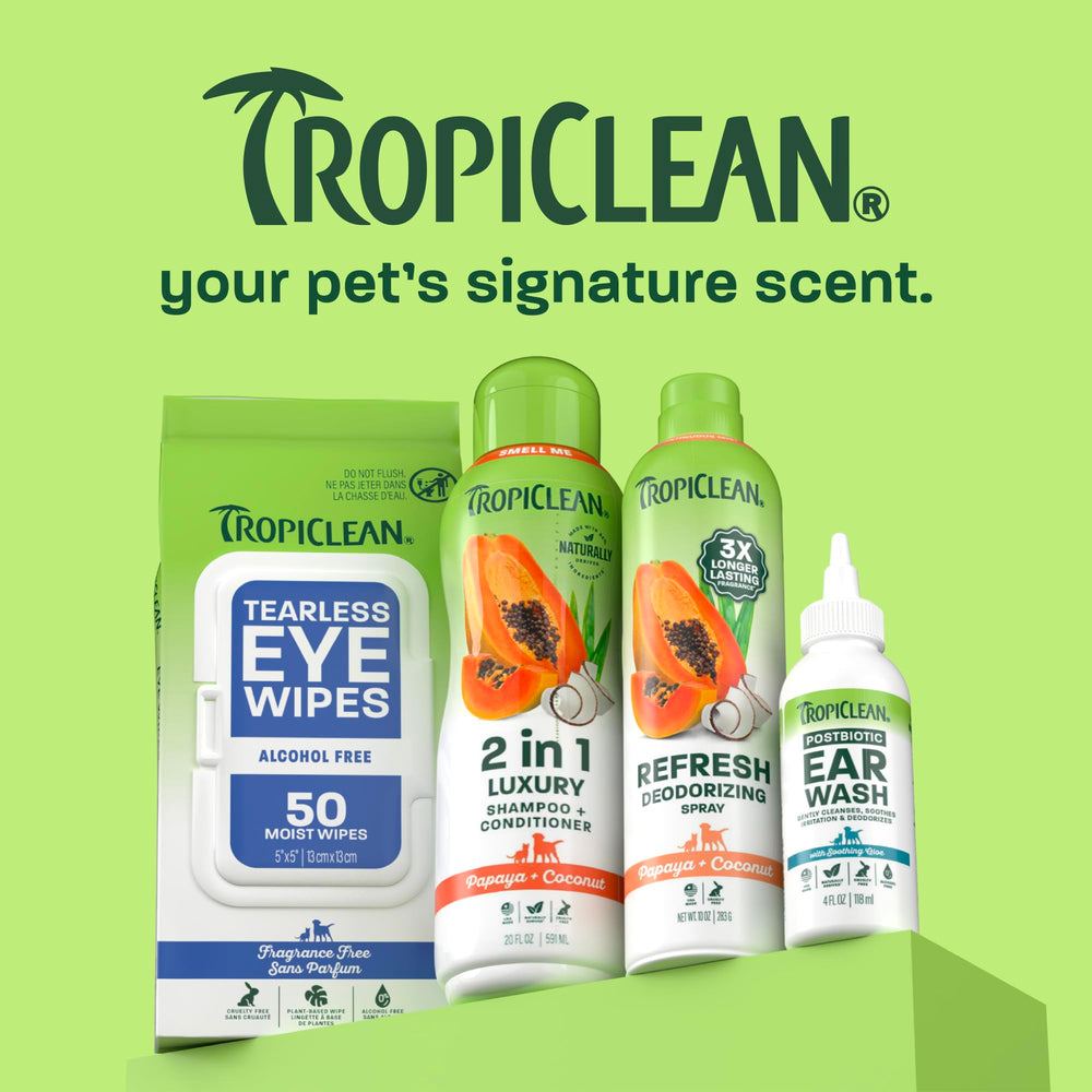 TropiClean lingettes dans sac de voyage pour entretien nomade