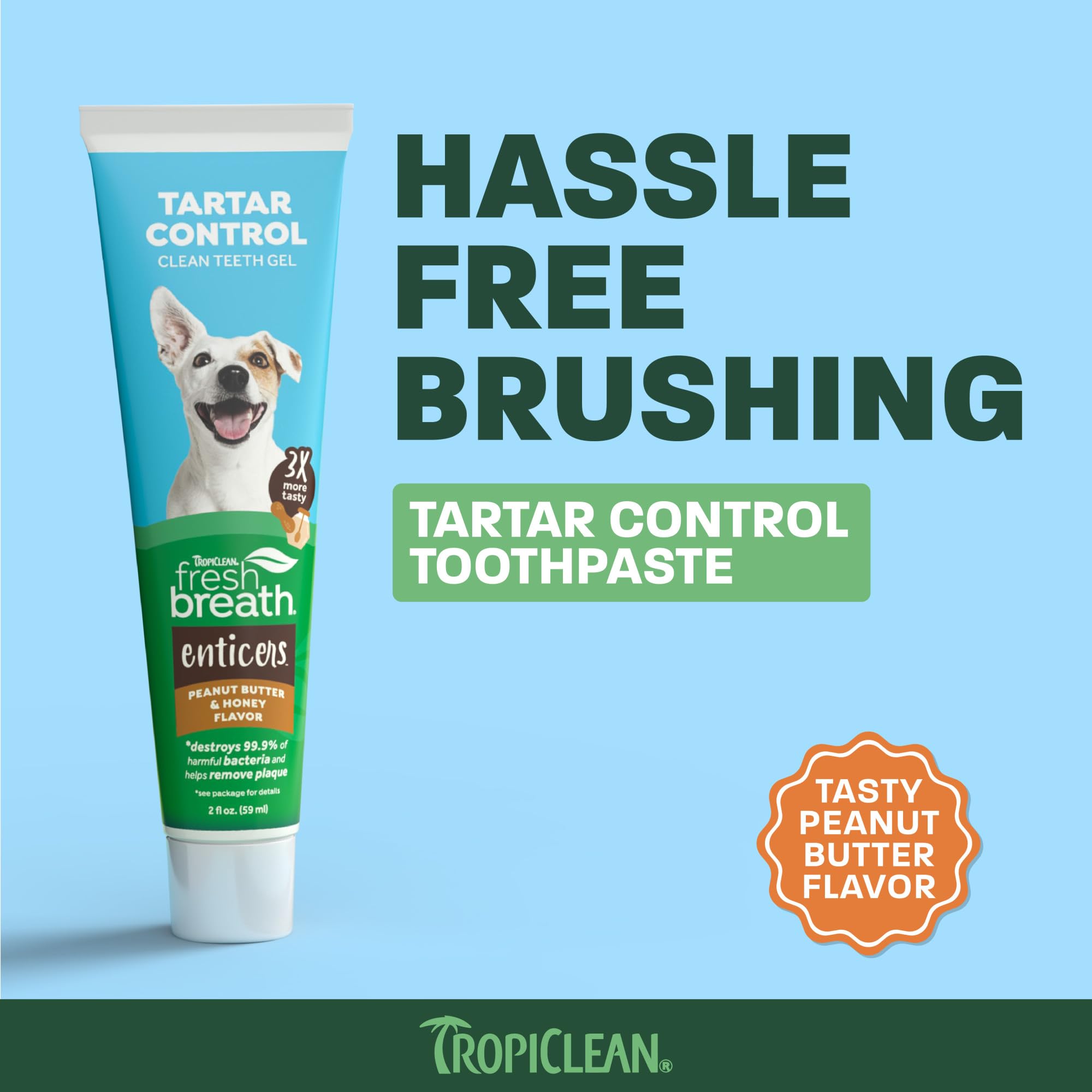 tropiclean tube ouvert texture crémeuse bénéfice application facile