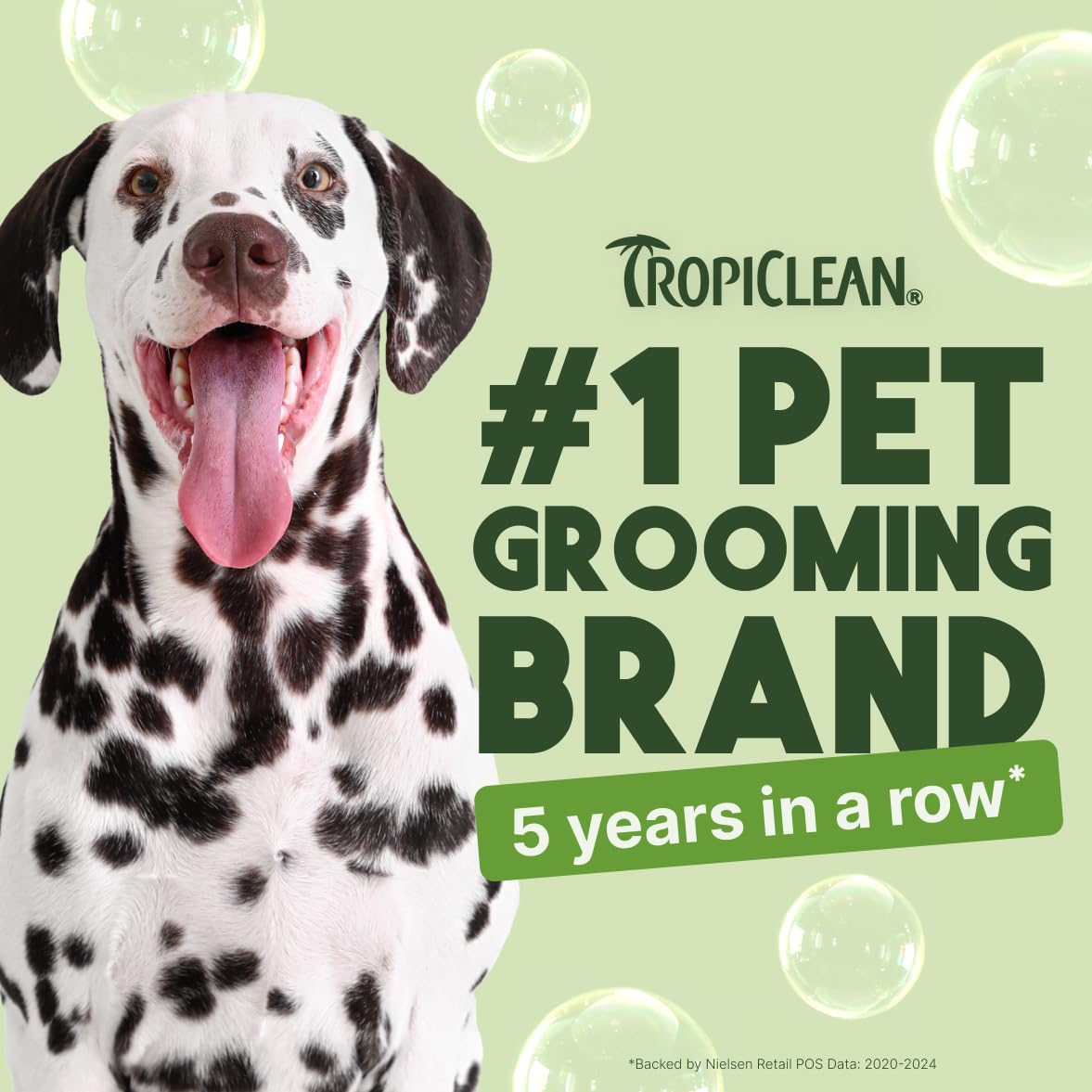 TropiClean utilisation pendant bain de chien pour enlever odeurs efficacement