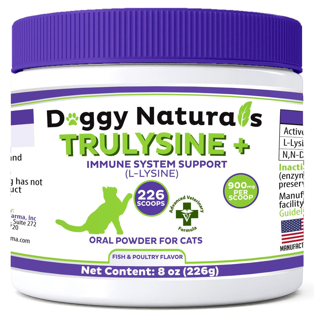 Pet Health Pharma trulysine plus emballage avant montrant produit et dosage