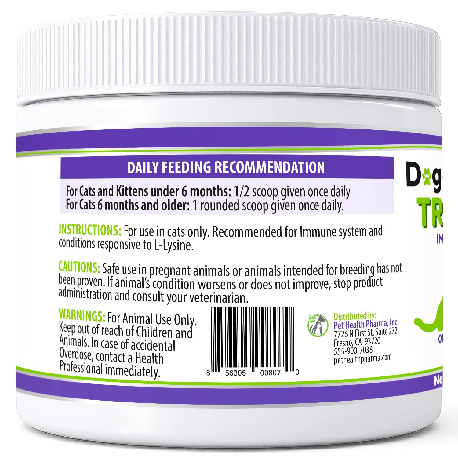 Pet Health Pharma trulysine plus mise en scène cuisine suggérant usage quotidien