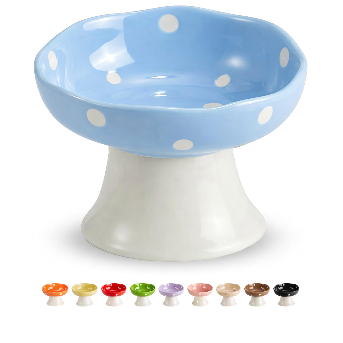 Trundisan gamelle champignon face montrant finition bleue et élégance