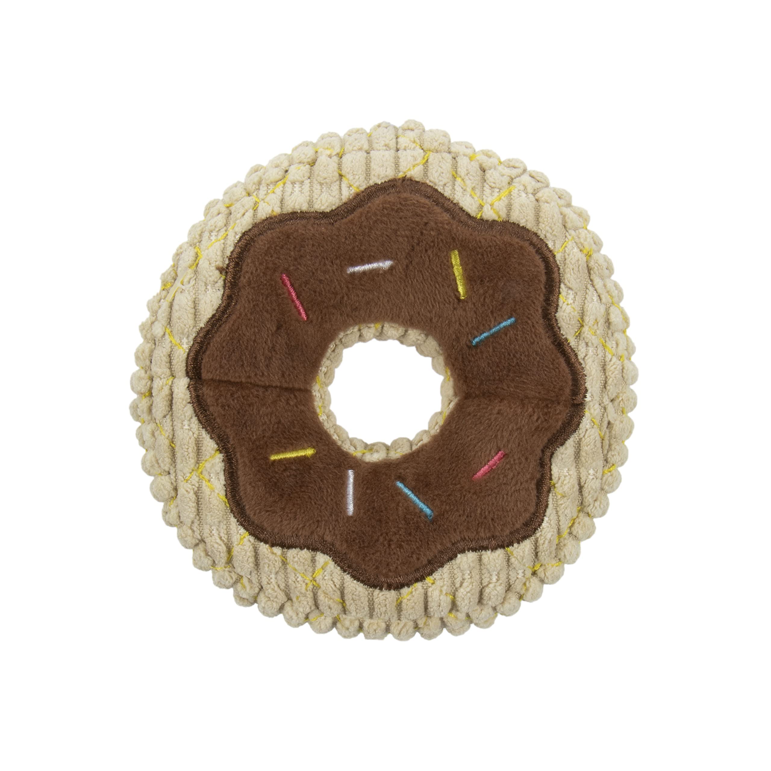 TrustyPup donut face avant tan montrant forme et couleur pour jeux rapides