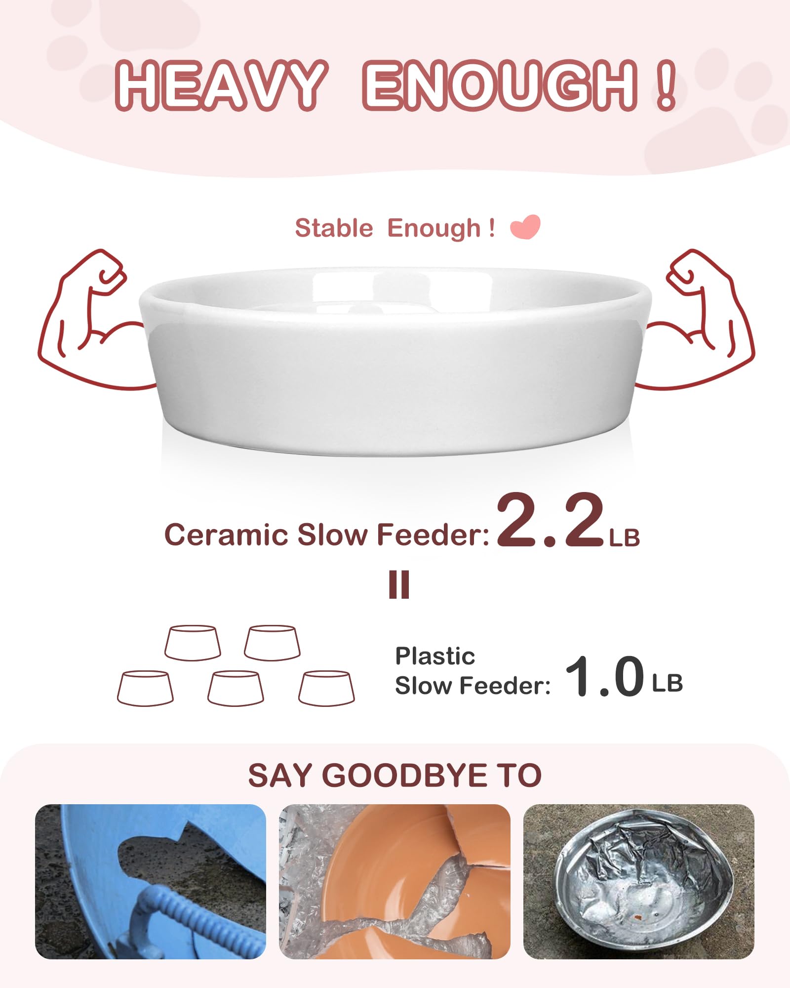 TRUVIC bol en usage avec chien moyen illustrant comportement de repas plus lent