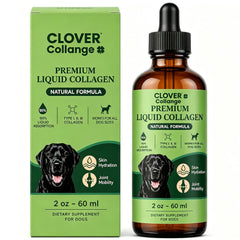 Tryclover Collagen flacon 60ml montrant emballage et bénéfice mobilité