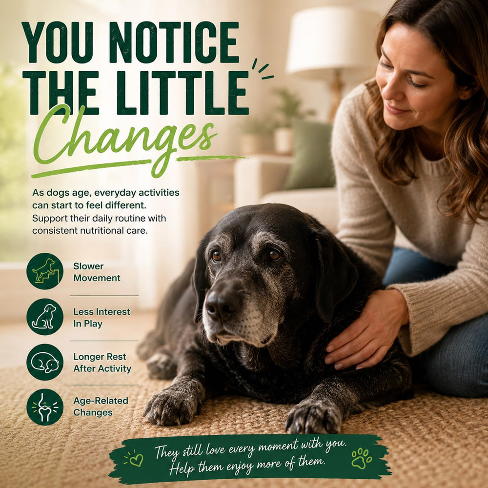 Tryclover Collagen chiot et chien pelage brillant après usage régulier