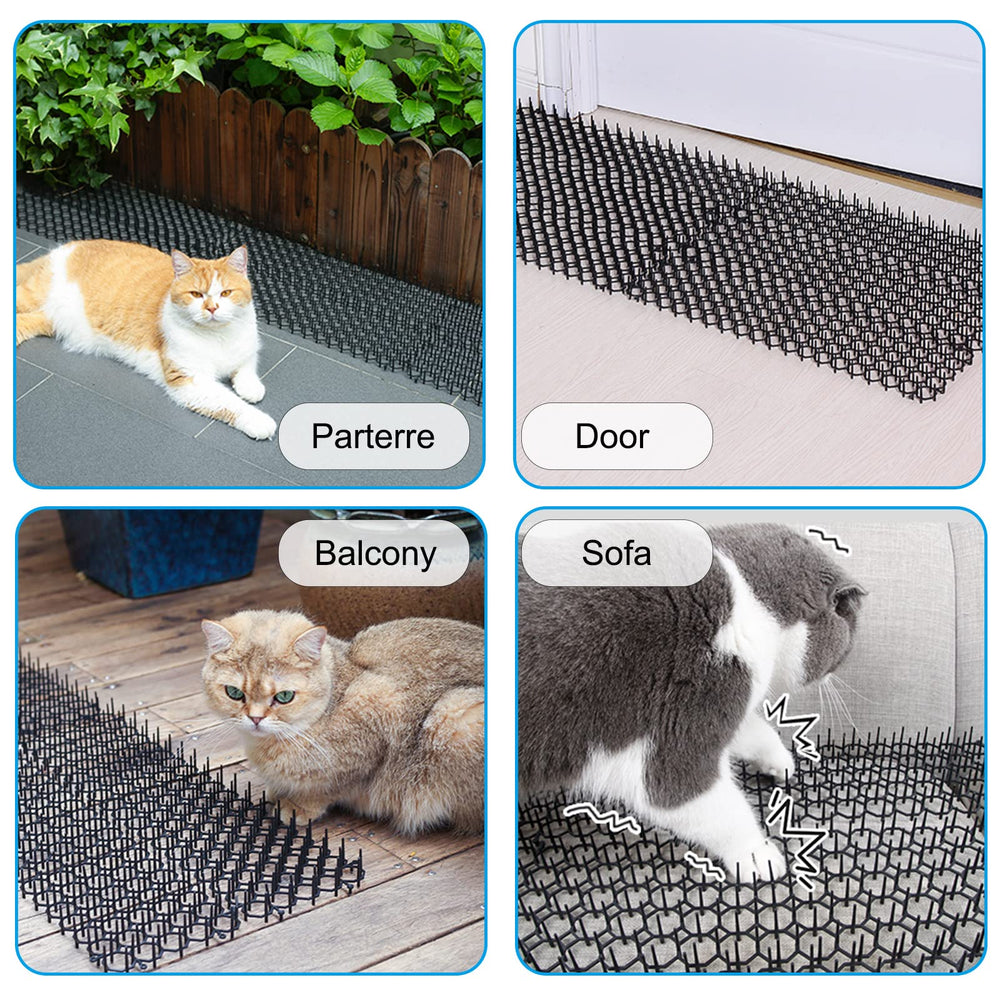 TSLBW tapis installé dans un jardin protégeant massifs et bordures