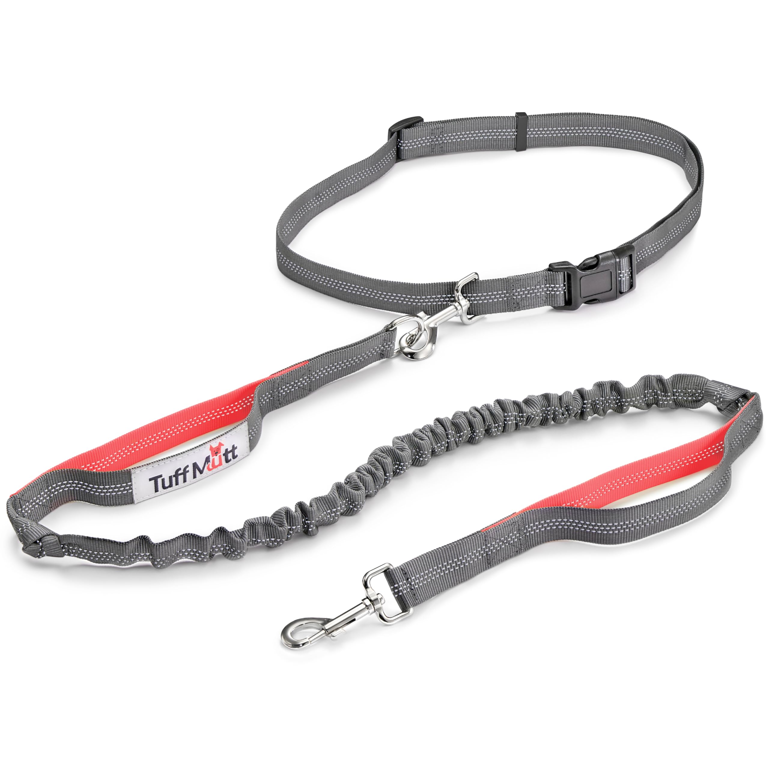 Tuff Mutt vue avant de la ceinture montrant une fixation sécurisée et confortable