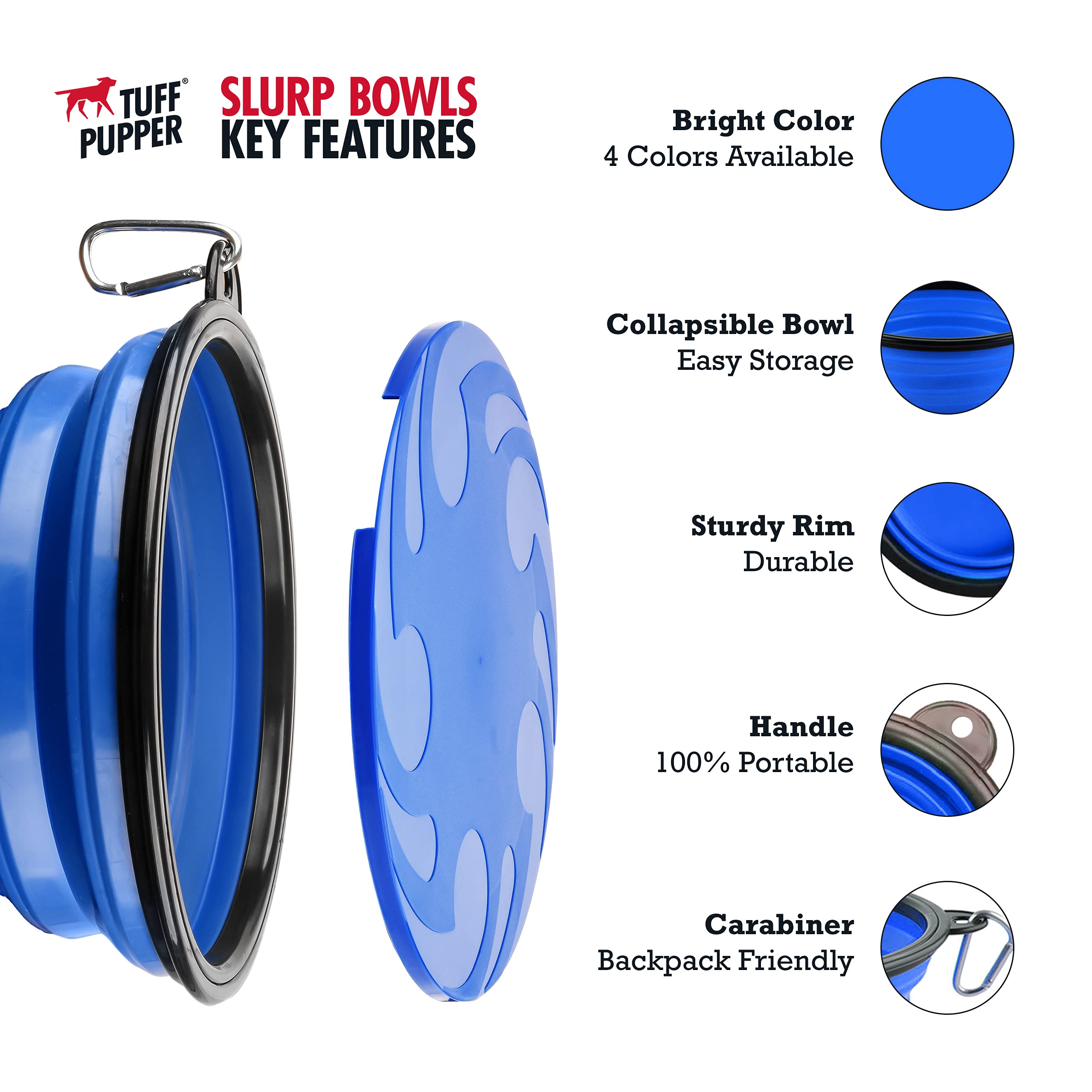 Tuff Pupper gros plan silicone montrant texture durable
