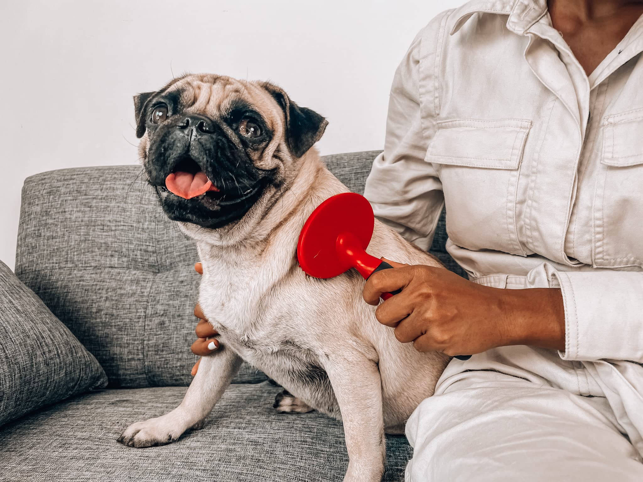 Tuff Pupper emballage et étiquette montrant caractéristiques produit
