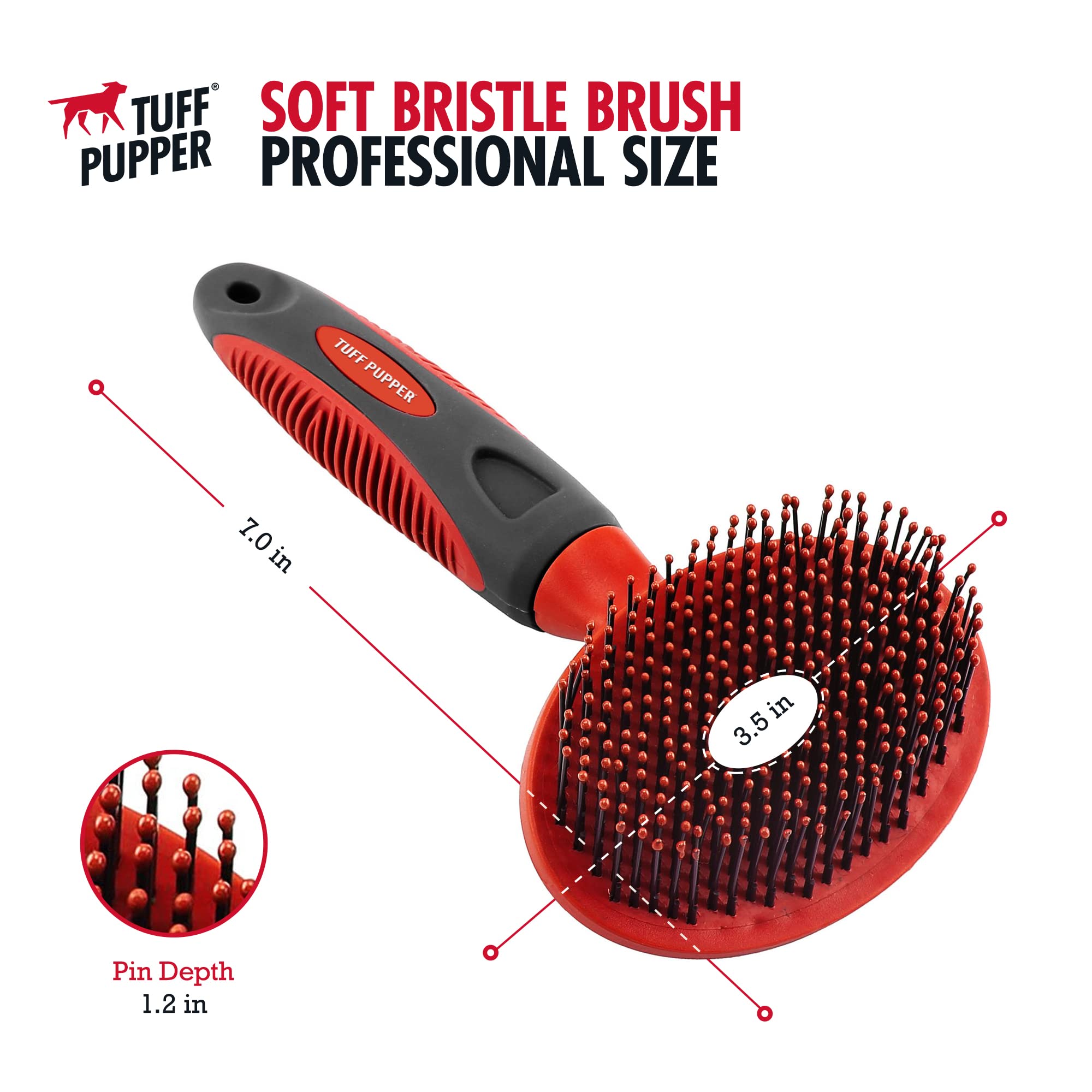 Tuff Pupper gros plan des brins doux pour protection de la peau