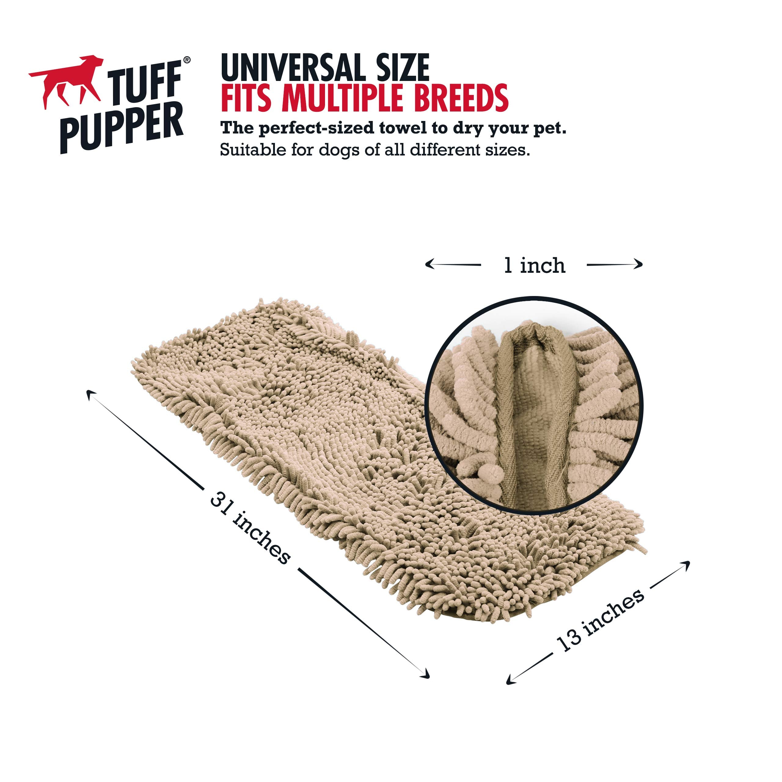 Tuff Pupper poches mains en action pour meilleure prise et contrôle