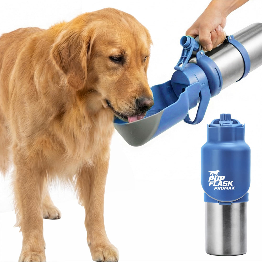 Tuff Pupper vue avant de la gourde 50oz, hydratation portable fiable