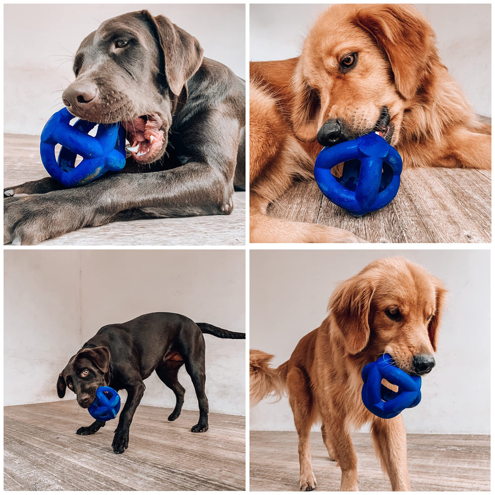 Tuff Pupper détail étiquette précisant caoutchouc naturel sûr