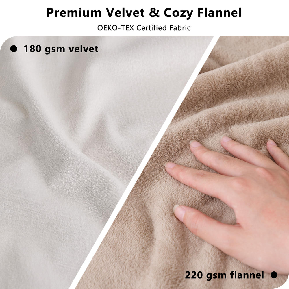 Tuffeel gros plan flanelle douce offrant chaleur et confort pour l'animal
