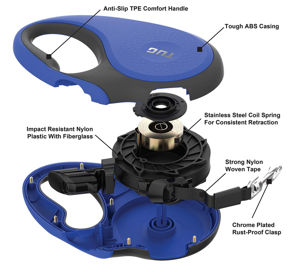 TUG ruban plat et clip métallique robustes pour fixation sûre