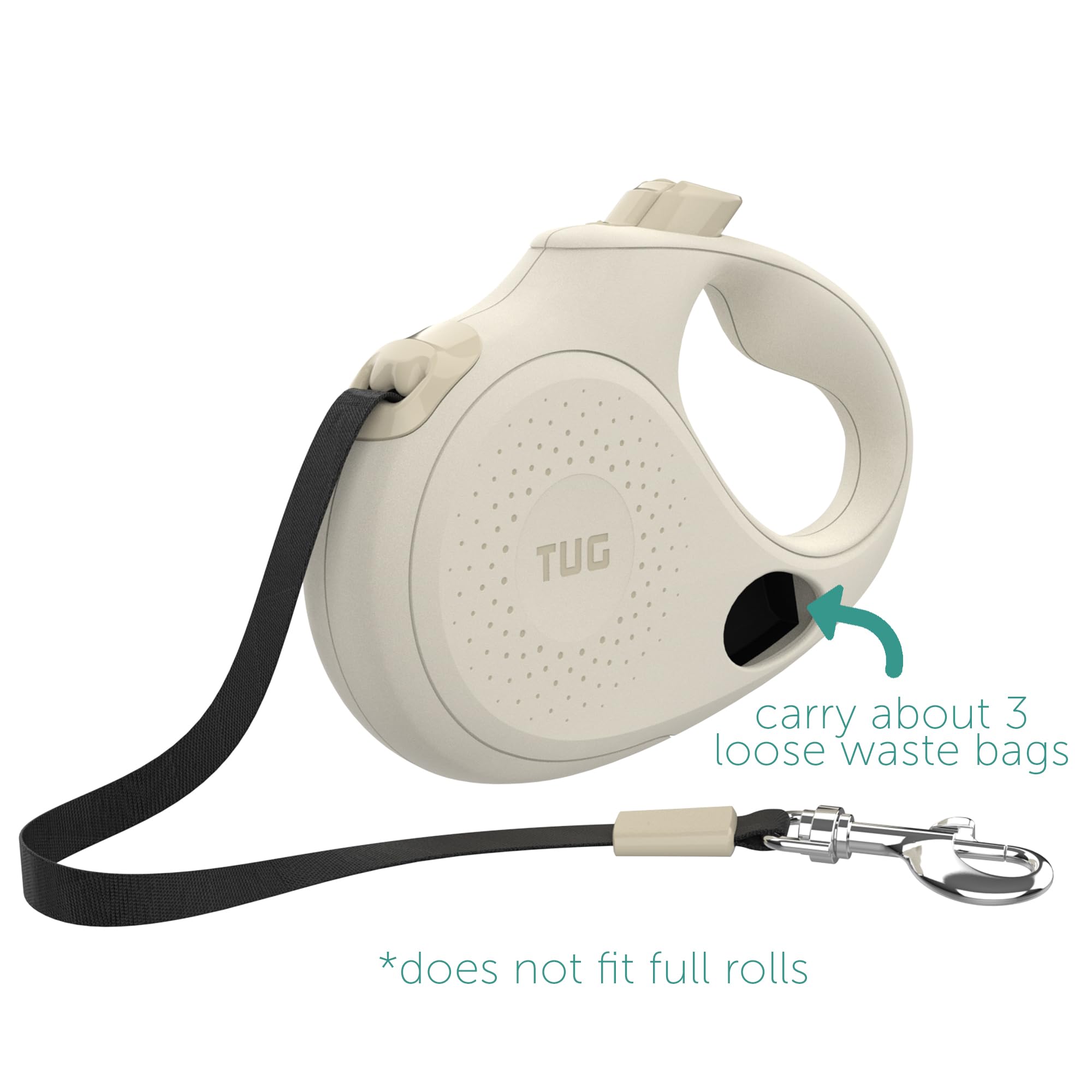TUG poignée ergonomique détaillée offrant confort et meilleure prise