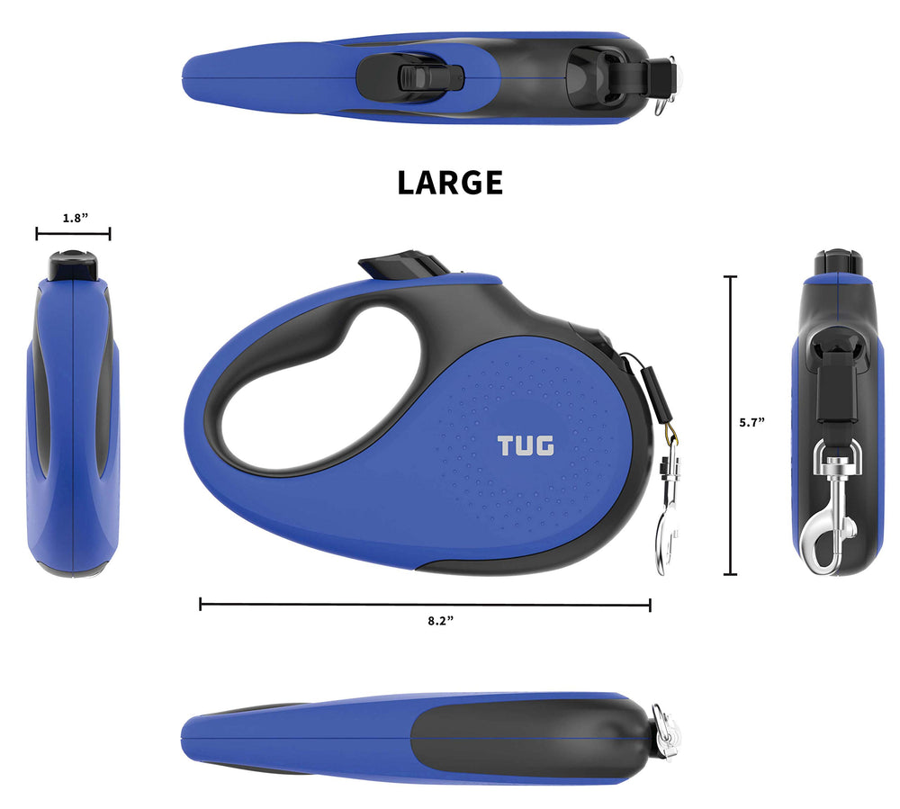 TUG gros plan poignée ergonomique antidérapante, confort pour longues promenades