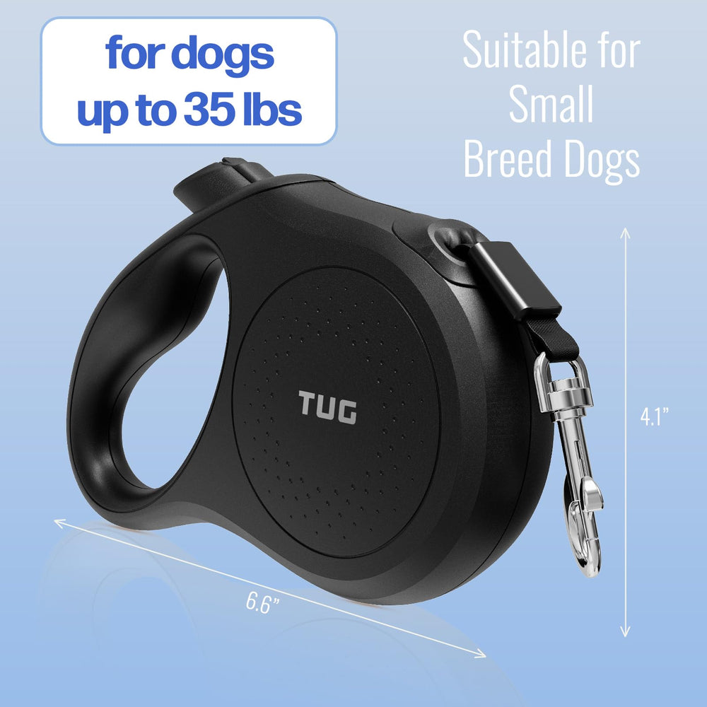 TUG comparaison taille avec objet commun montrant échelle réelle