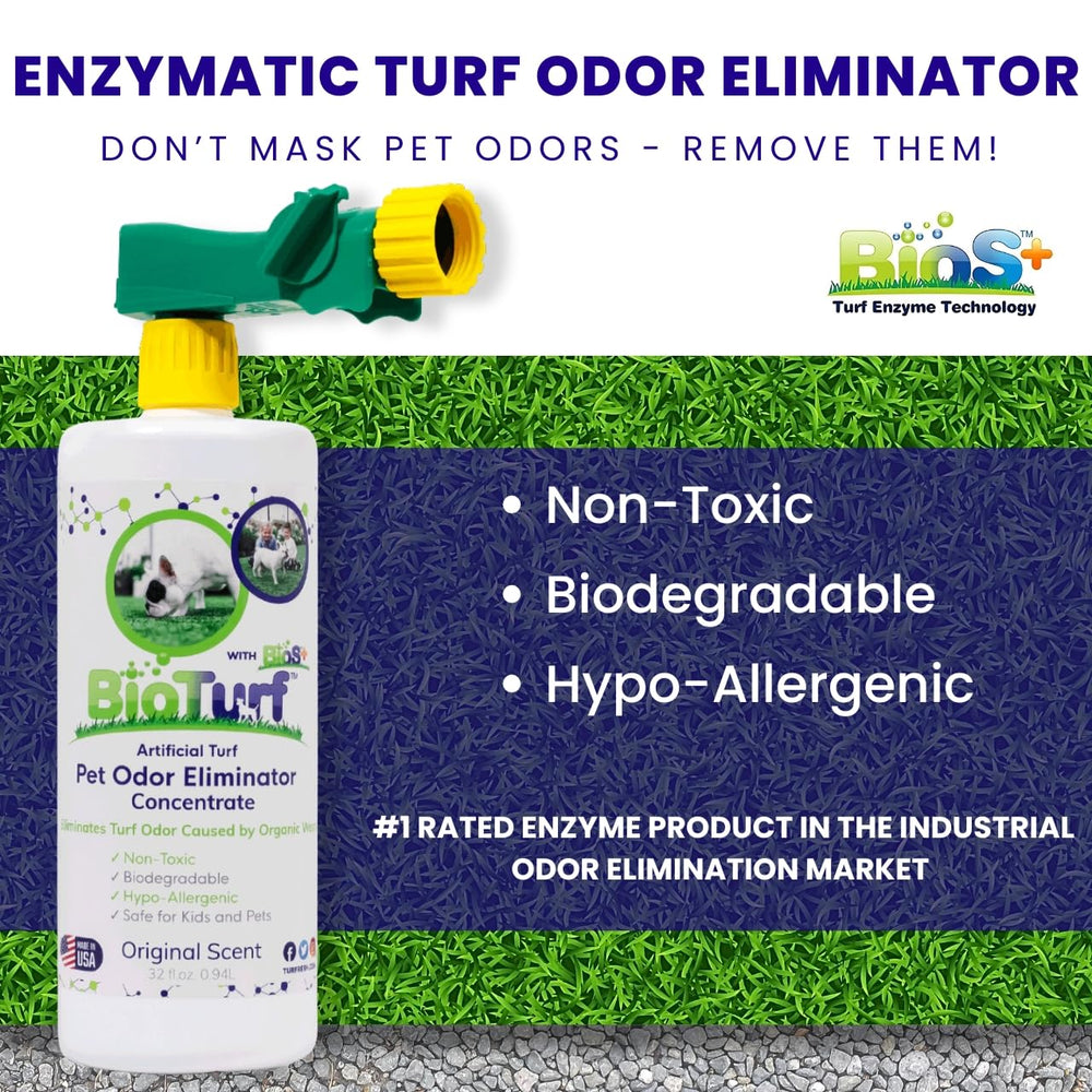 TurFresh gros plan du liquide BioS+ montrant texture enzymatique bénéfice action ciblée