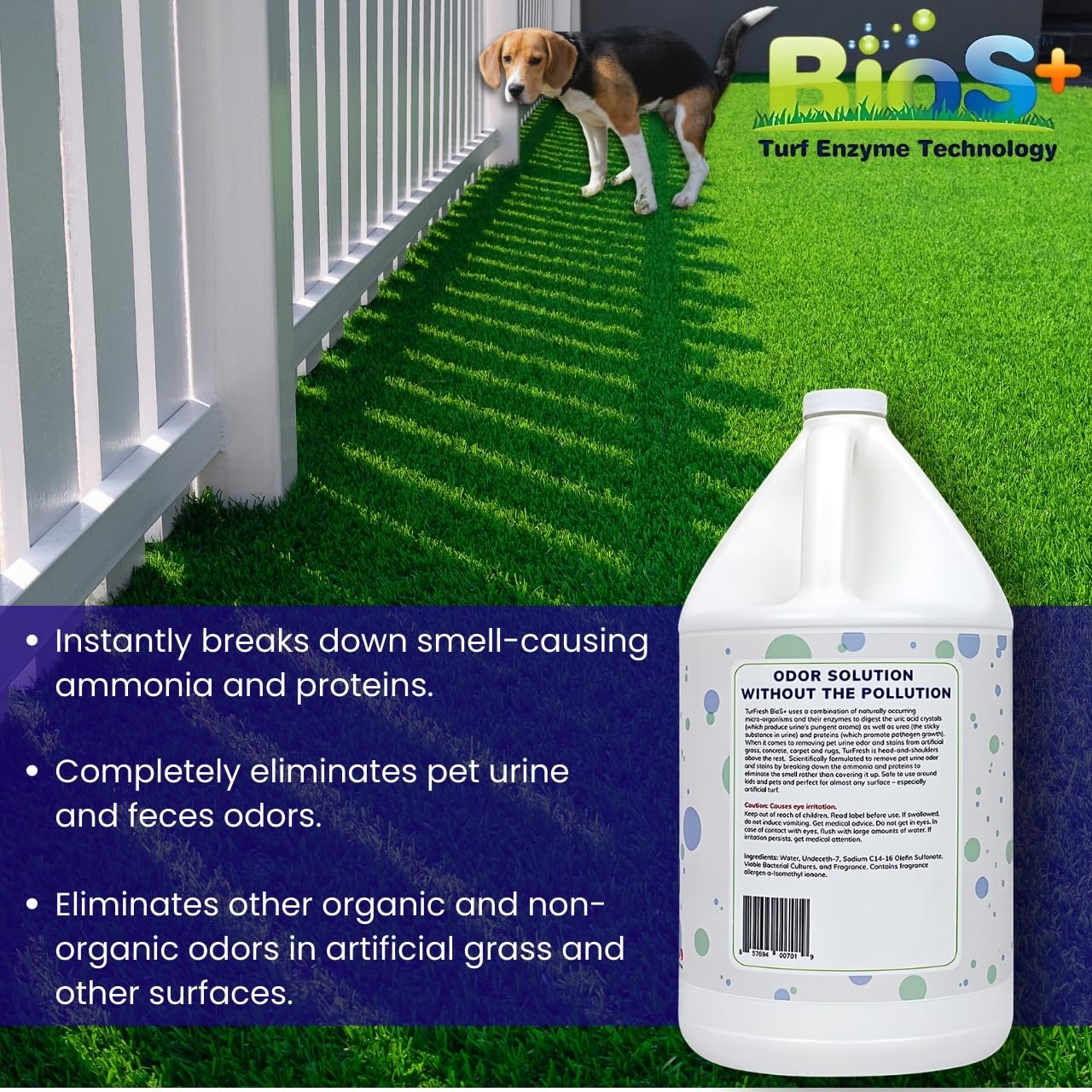 TurFresh versage du concentré pour dilution, préparation rapide
