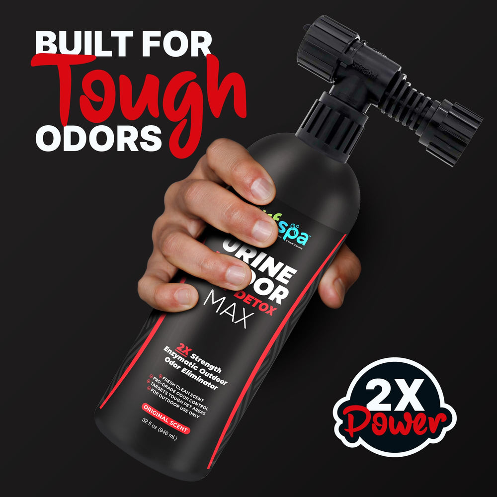 TurfSpa MAX gros plan de la texture du liquide, concentré double efficacité