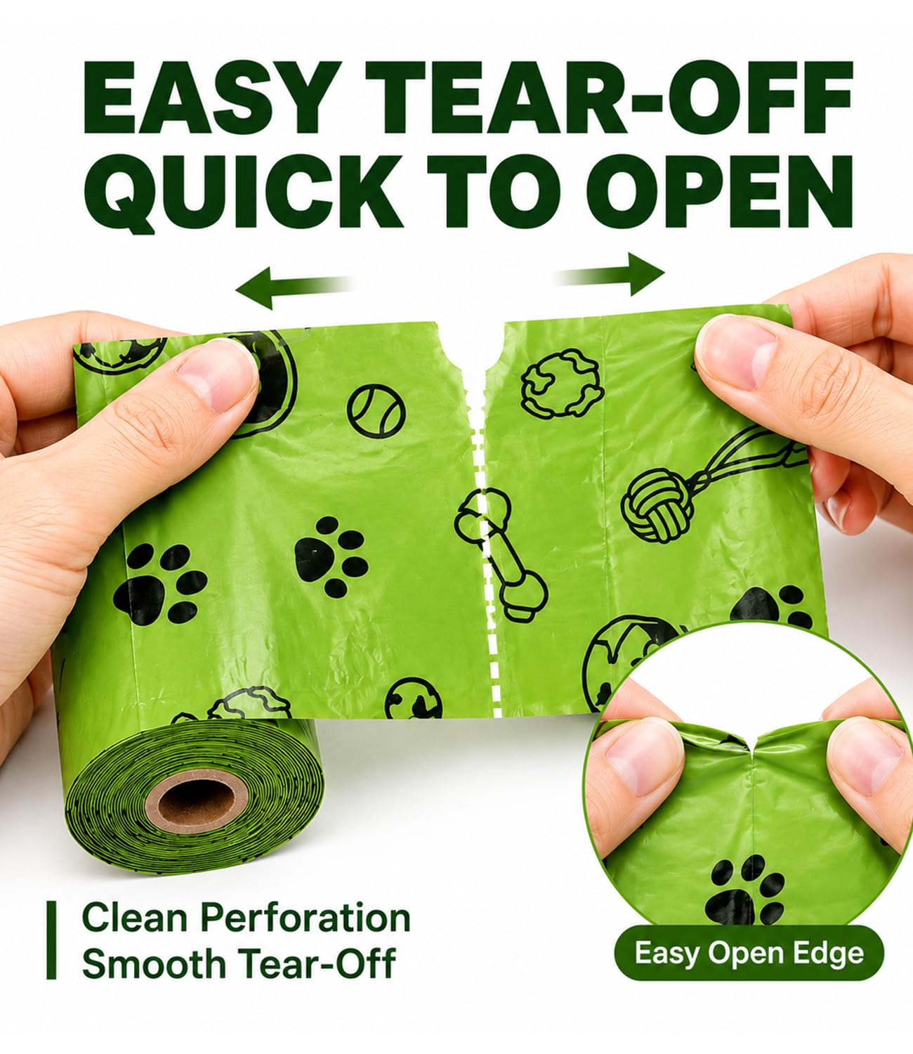 TVOOD perforations nettes facilitant séparation et ouverture sans effort