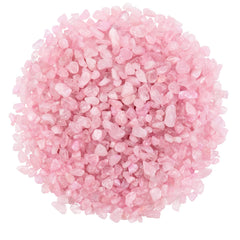 Twdrer emballage avant montrant 2 lb de chips rose pour une déco immédiate
