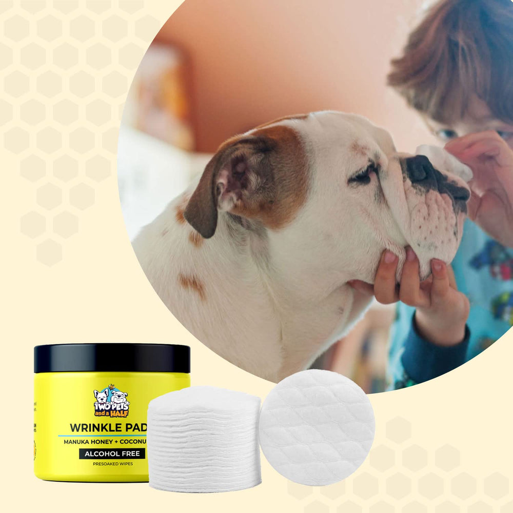 Two Pets and a Half application de la pâte dans le pli pour protection
