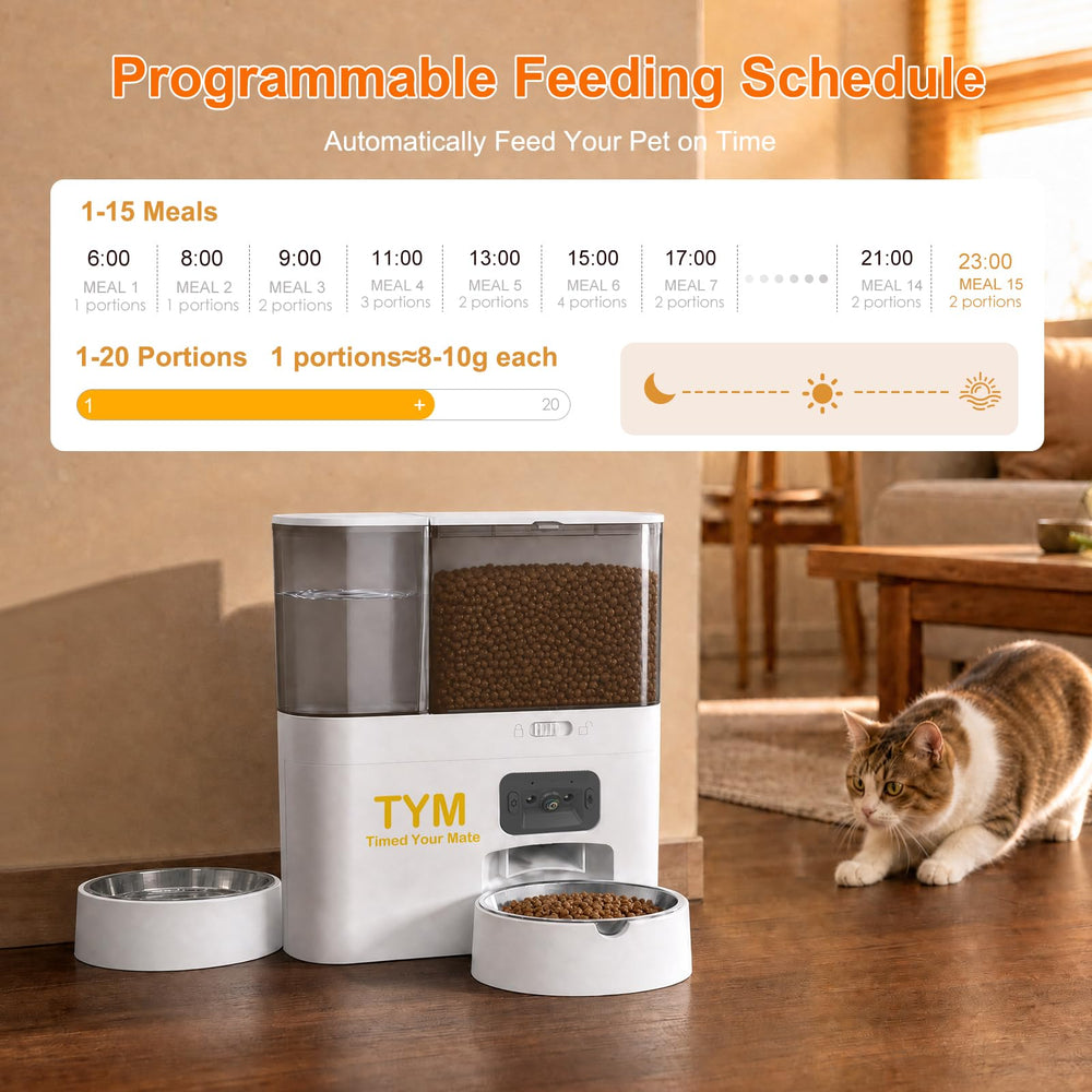 TYM bol en acier inoxydable amovible pour nettoyage hygiénique et facile