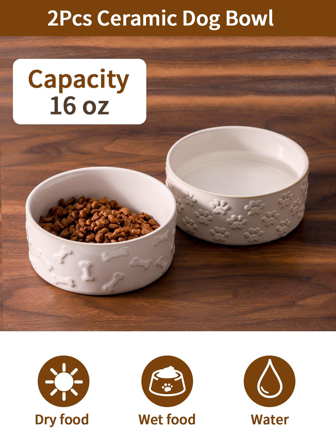 UBEE deux gamelles sur table, solution pratique pour repas doubles