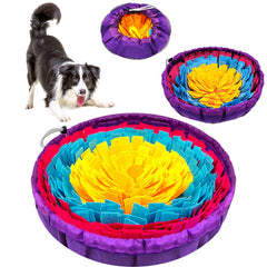 UETZLTB tapis snuffle vue avant montrant zones de fouille et bénéfice lenteur alimentation