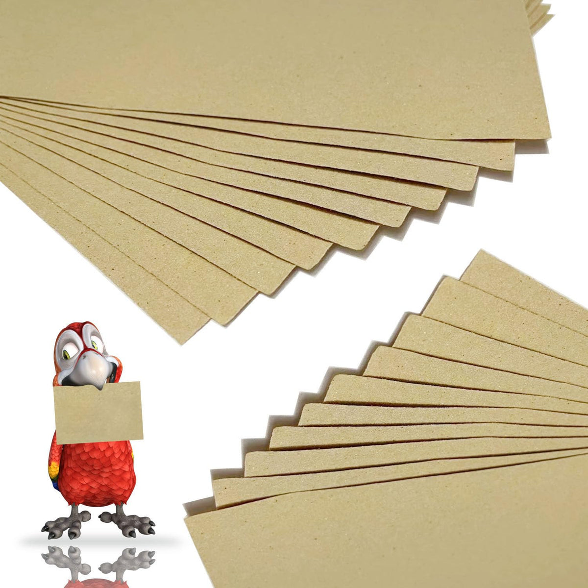 Uifrmely emballage avant montrant le lot de 30 feuilles, praticité