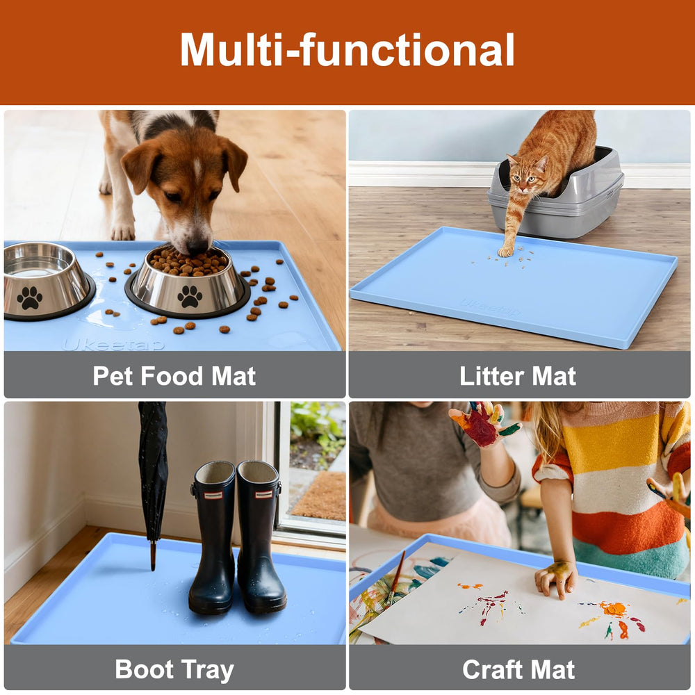 Ukeetap tapis installé en cuisine apportant protection et fini soigné