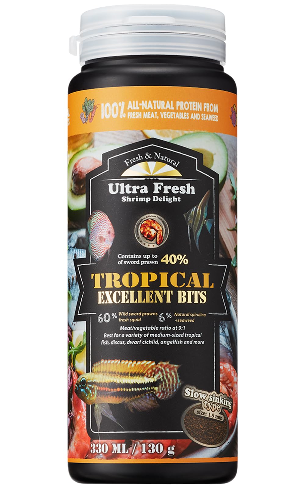 Ultra Fresh emballage avant montrant la marque et bénéfice couleur naturelle