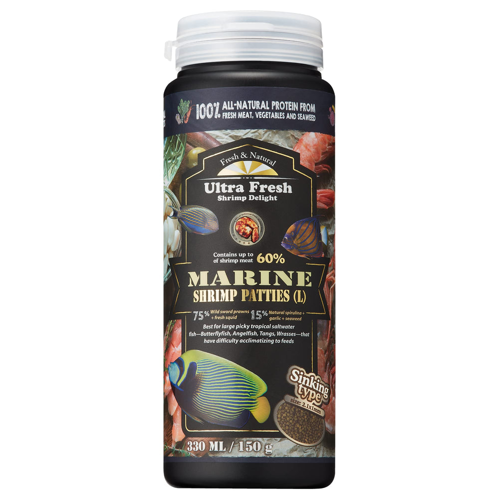 Ultra Fresh emballage avant montrant galettes avec ingrédients naturels
