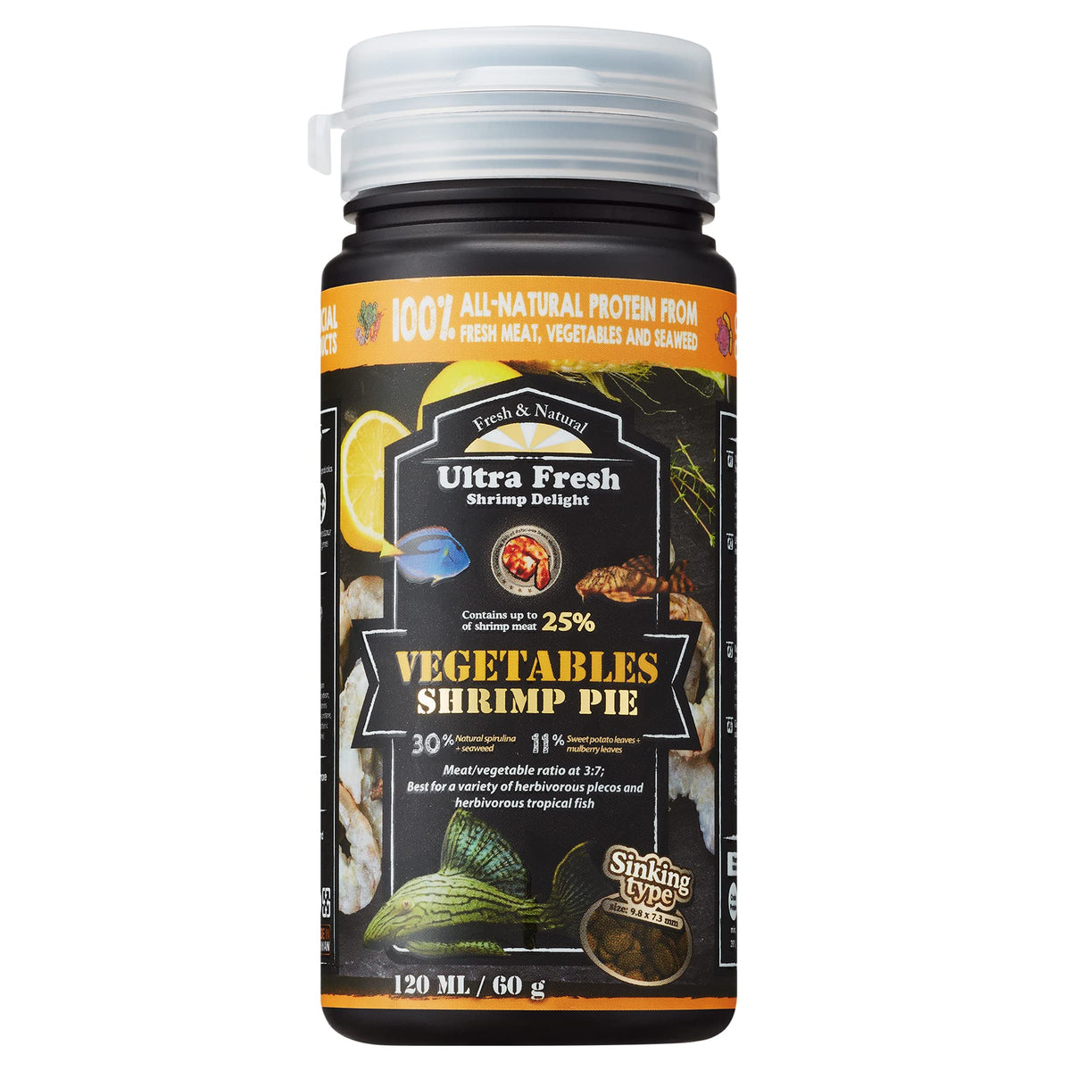 Ultra Fresh emballage face montrant la galette et bénéfice nutritionnel