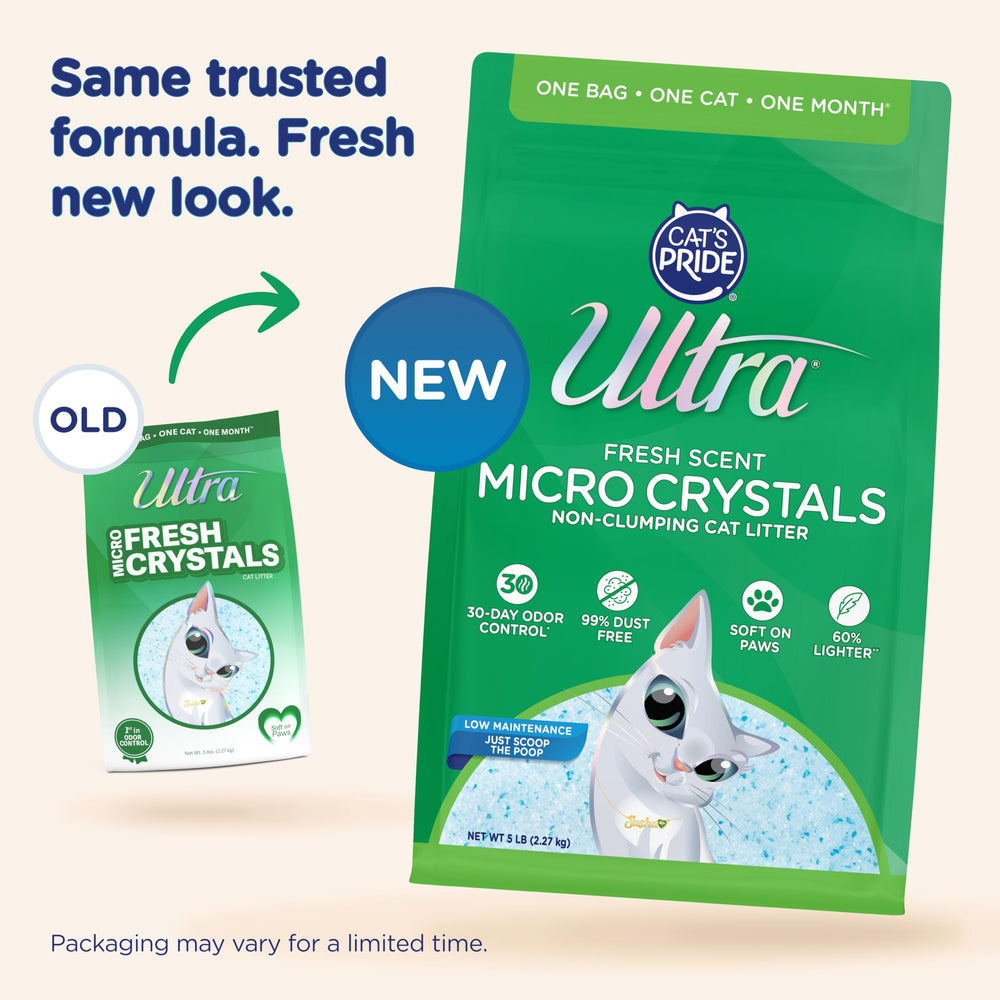 ULTRA gros plan sur cristaux absorbants montrant efficacité
