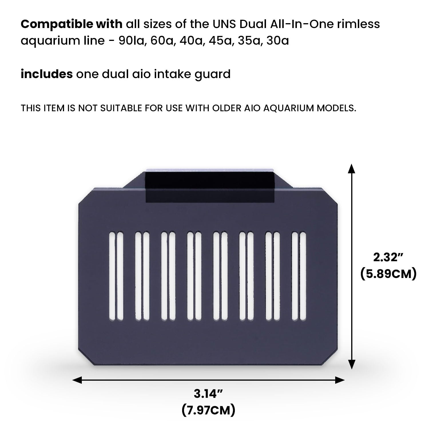 Ultum Nature Systems protection montée dans aquarium Dual AIO, protège poissons et crevettes
