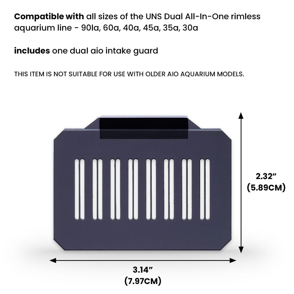 Ultum Nature Systems protection montée dans aquarium Dual AIO, protège poissons et crevettes
