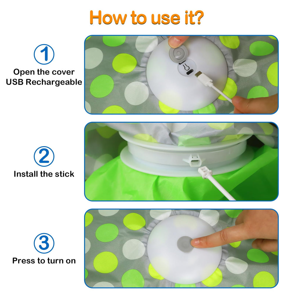 umosis câble USB et emballage inclus, rechargeable pratique réduisant déchets