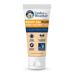 Under the Weather emballage face montrant tube pratique et bénéfice portabilité